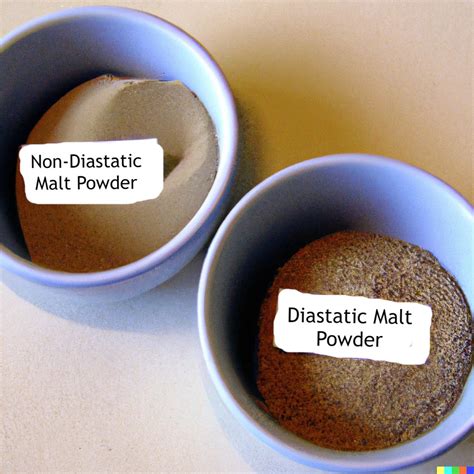 what is non diastatic malt powder